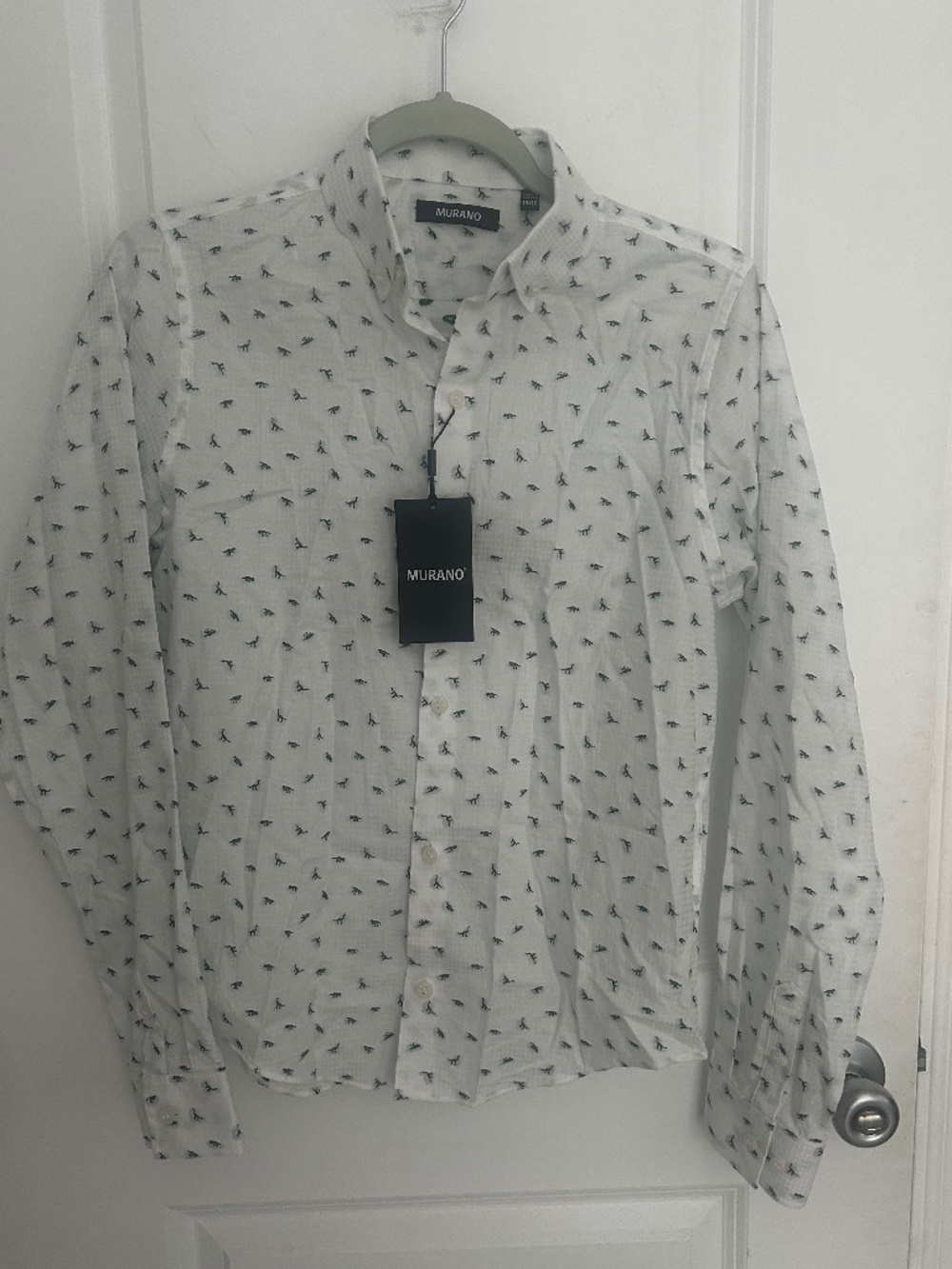 NWT long sleeve 💯 cotton button down